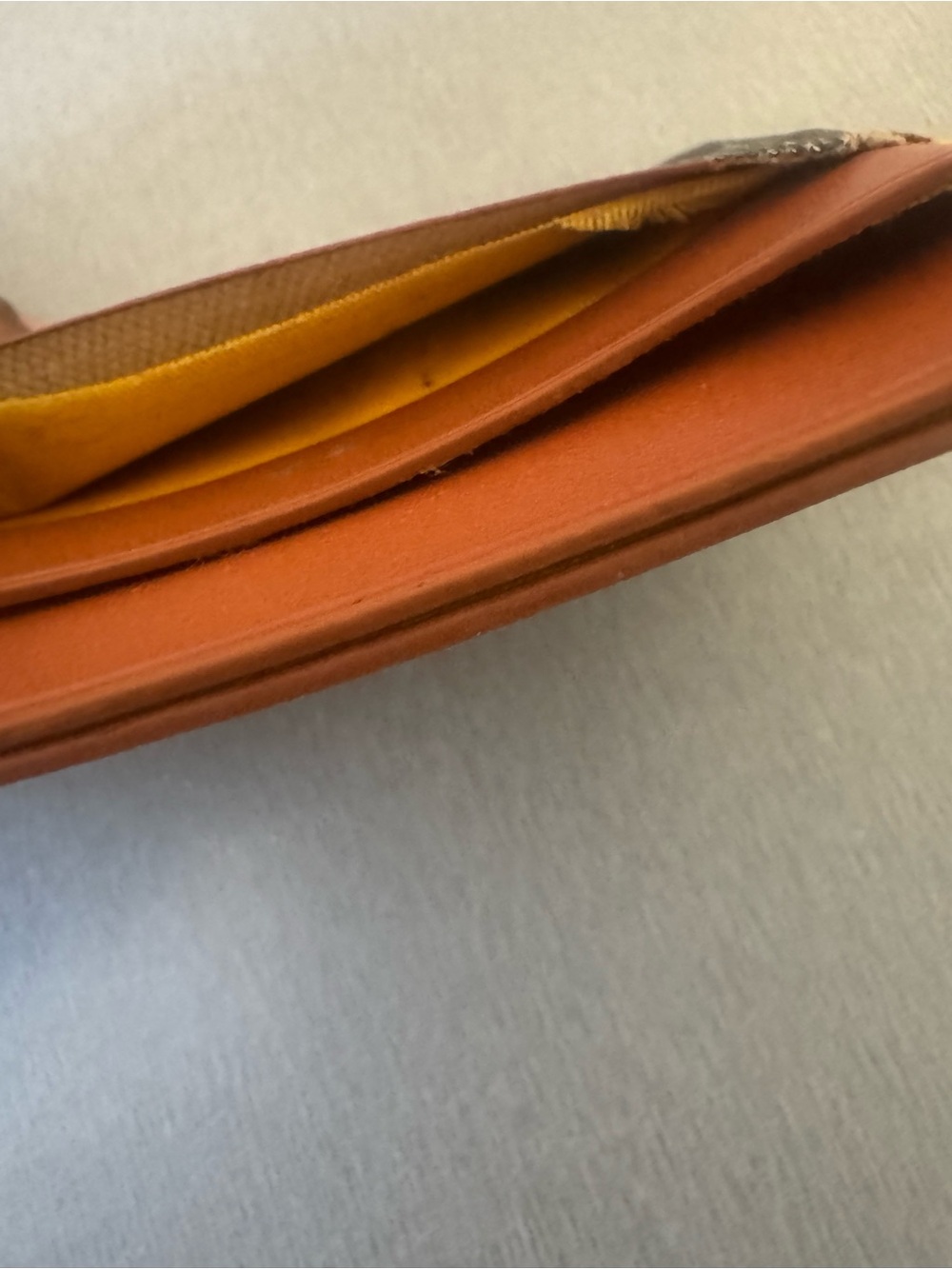 Goyard Card Holder in Brown and Black with Goyardine Canvas - Picture 5 of 5